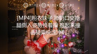 [MP4]粉衣妹子 舔奶口交抬腿侧入姿势换着操 抱起来撞击骑乘快速冲刺