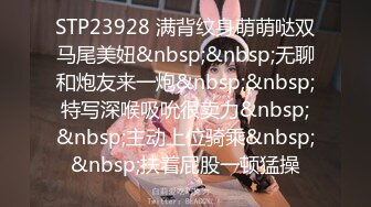 STP23928 满背纹身萌萌哒双马尾美妞&nbsp;&nbsp;无聊和炮友来一炮&nbsp;&nbsp;特写深喉吸吮很卖力&nbsp;&nbsp;主动上位骑乘&nbsp;&nbsp;扶着屁股一顿猛操