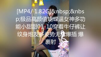 [MP4/ 1.82G]&nbsp;&nbsp;极品高颜值蝴蝶逼女神多功能小甜甜01-10穿着牛仔裤让纹身炮友多姿势无套爆插 爆裹射