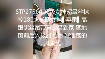 STP27564 顶级女神超级丝袜控180大长腿女神▌苹果▌高跟黑丝吊带真是爽到家 落地窗前后入极品尤物 好淫荡的风景线