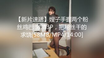 【新片速遞】嫂子手握两个粉丝鸡巴 激情3P，把粉丝干的求饶[58MB/MP4/14:00]