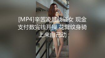 [MP4]辛苦凌晨战骚女 现金支付数完钱开操 花臂纹身骑上来自己动