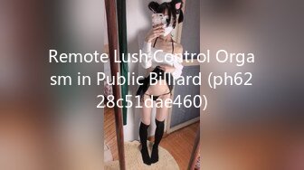 Remote Lush Control Orgasm in Public Billiard (ph6228c51dae460)