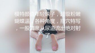 模特颜值年轻妹子，超级粉嫩蝴蝶逼，各种角度，掰穴特写，一股清泉从尿道流出绝对射了