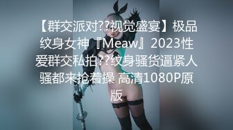 【群交派对??视觉盛宴】极品纹身女神『Meaw』2023性爱群交私拍??纹身骚货逼紧人骚都来抢着操 高清1080P原版