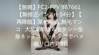 【無碼】FC2-PPV 987661 【無修正パンスト54分】【再降臨】某化粧品..無毛マンコ♥大量潮吹き＆セクシー全身ネットストッキングでハメ撮り口內発射